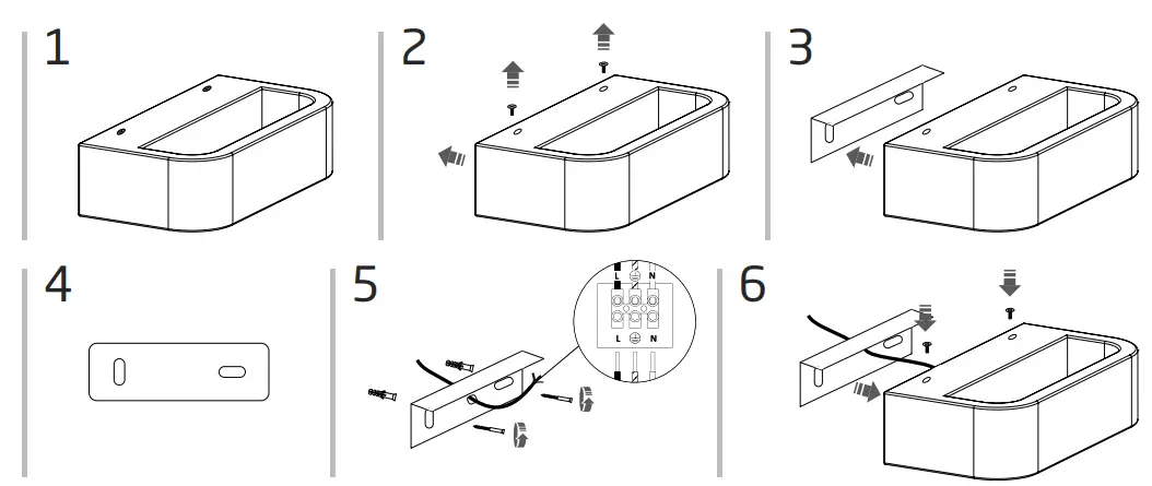 Nowodvorski 6912 Gess LED Sconce Wall Lamp fig-3