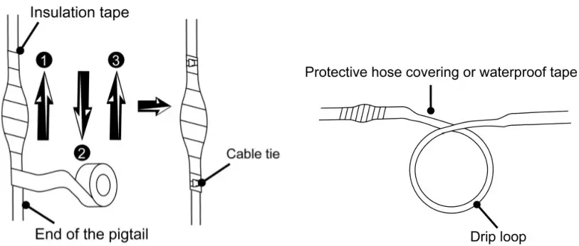 AI-Eye VS18210 8MP Motorized Lens Bullet Camera - Cable waterproof