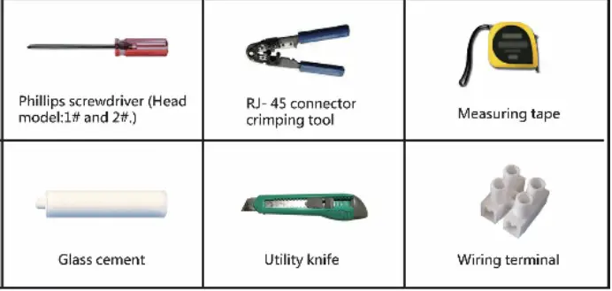AI-Eye VS18210 8MP Motorized Lens Bullet Camera - Items for Installation 2