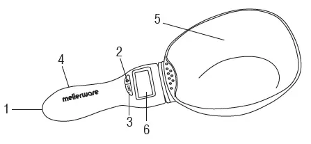 mellerware-26080-Kitchen-Scale-Digital-Measuring-Spoon-fig-1
