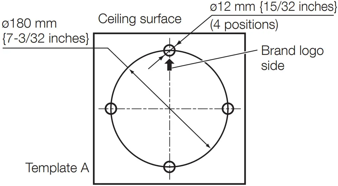 i PRO WV QEM503 Ceiling Mount Bracket - installation 2