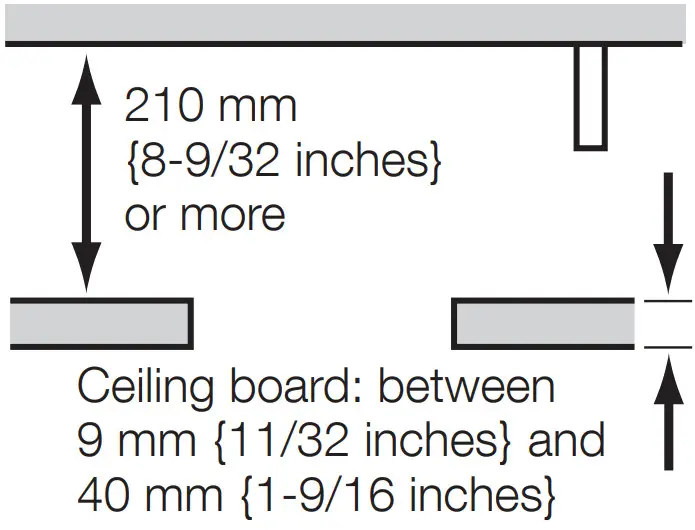 i PRO WV QEM503 Ceiling Mount Bracket - installation