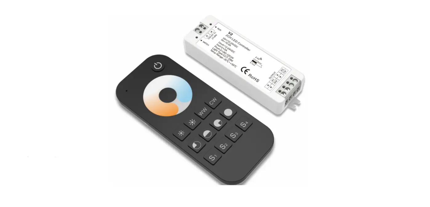 Iled Cuil.sc11 Dual Color Led Controller Kit Instruction Manual