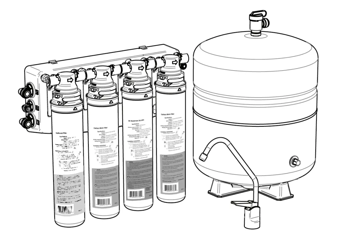 Installation, Operation & Service Instructions with Part List