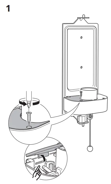 IKEA KALLBLIXT Wall Lamp - Figur 2