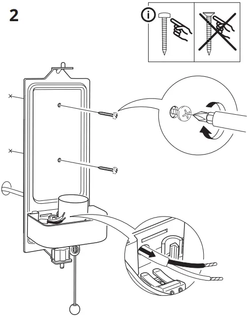 IKEA KALLBLIXT Wall Lamp - Figur 3