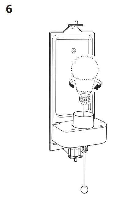 IKEA KALLBLIXT Wall Lamp - Figur 7