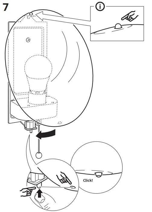 IKEA KALLBLIXT Wall Lamp - Figur 8IKEA KALLBLIXT Wall Lamp - Figur 8