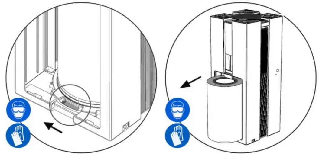 AirSain AirExchange 750-T Air Cleaning System - assembly 8