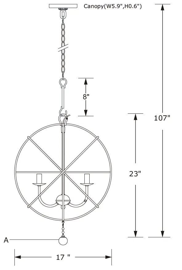 CRYSTORAMA-9224-OS-Solaris-5-Light-Olde-Silver-Mini-Chandelier-FIG-1