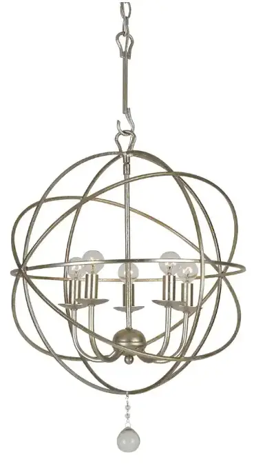 CRYSTORAMA-9224-OS-Solaris-5-Light-Olde-Silver-Mini-Chandelier-PRODUCT