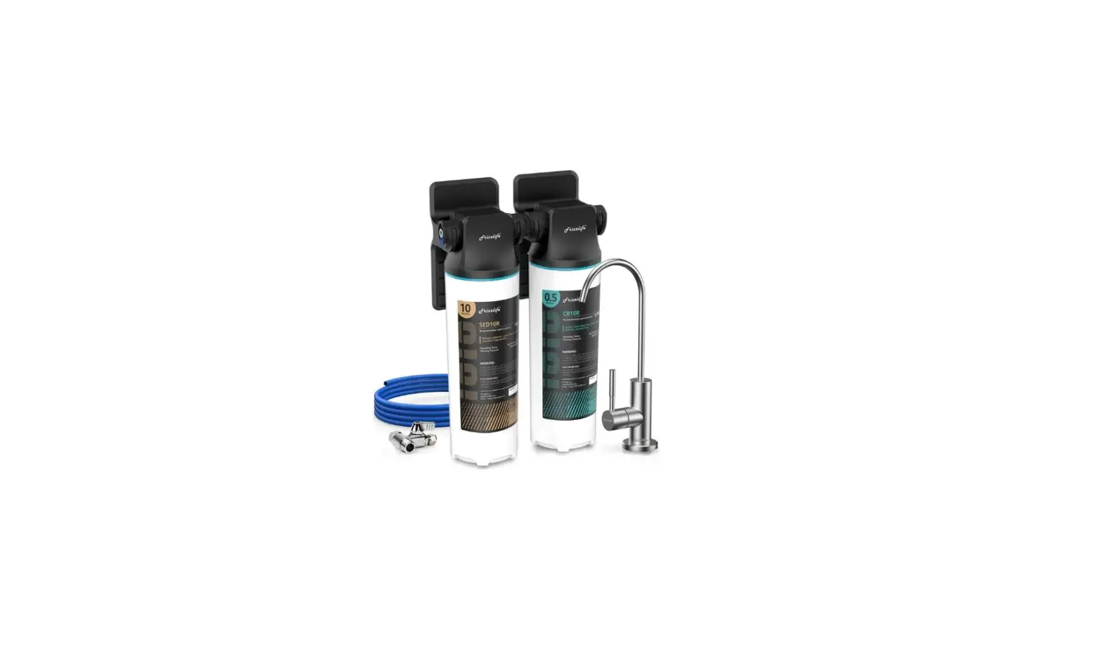 Frizzlife Dw10f, 15f, 20f Direct Connect Under Sink Water Filtration System Owner's Manual