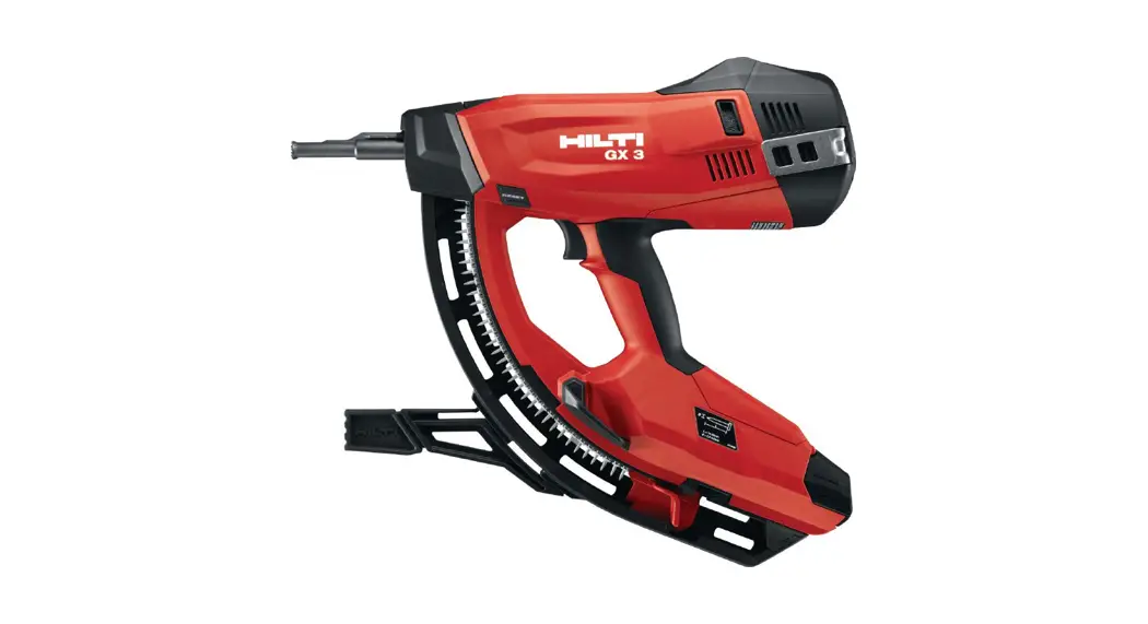 Hilti Gx 3 Gas-actuated Fastening Tool Instruction Manual Hilti Gx 3 Gas-actuated Fastening Tool Instruction Manual