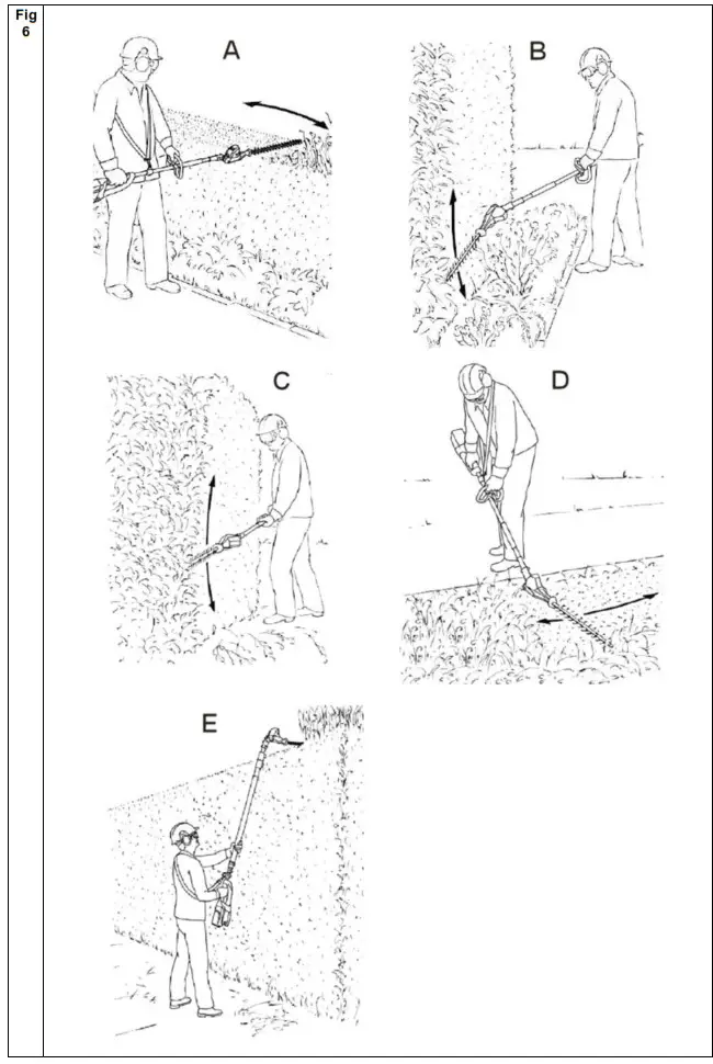 TEXAS PHX2000 20V Battery Long Reach Hedge Trimmer - overview 3