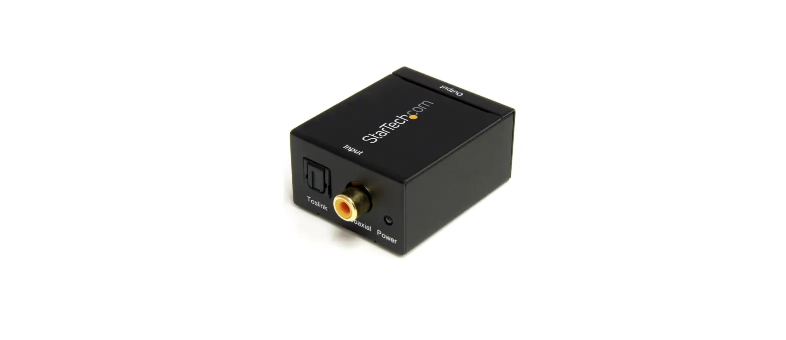Startech.com Spdif2aa Digital Audio Adapter Instruction Manual