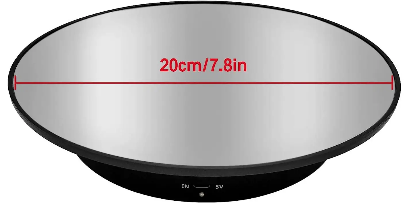 ZLMONDEE TOP1321 Motorized Rotating Display Stand-fig-2