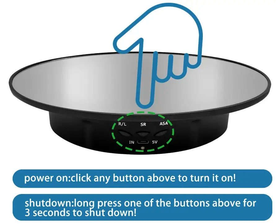 ZLMONDEE TOP1321 Motorized Rotating Display Stand-fig-4