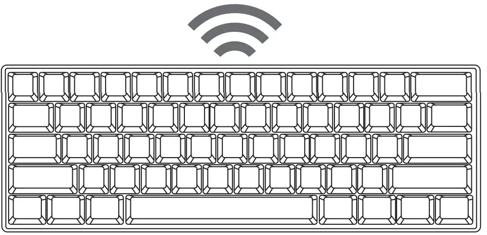 defender Eternal GK-019 Wireless Gaming Keyboard