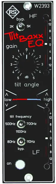Roger Schult W2393 TiltBaxxEQ German Audio Lab