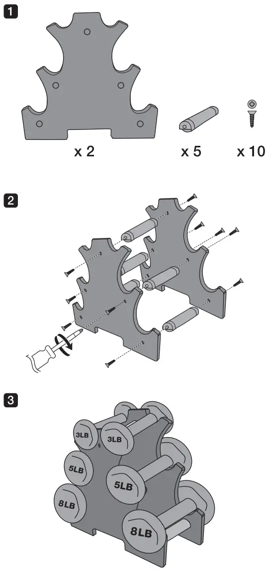 amazon basics B01LR5SM74 Neoprene Workout Dumbbell Weights - Fig