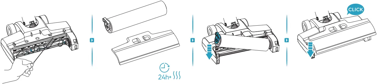 Electrolux EFW71711 ULTIMATEHOME 700 Canister Vacuum Cleaner - k3