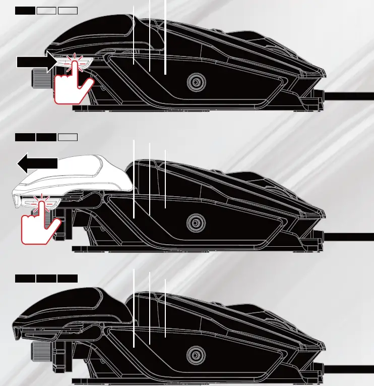 MAD CATZ RAT 6+ Optical Gaming Mouse 3
