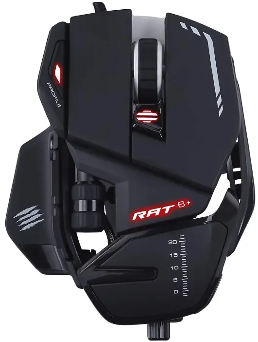 MAD CATZ RAT 6+ Optical Gaming Mouse product