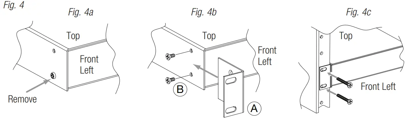Altronix VertiLine3D Series Rack Mount Power Supplies - Mounting Options