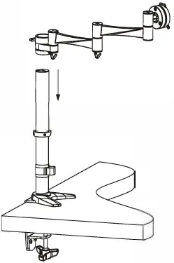 Newstar-FPMA-D1330-Flatscreen-Desk-Mount-fig-11