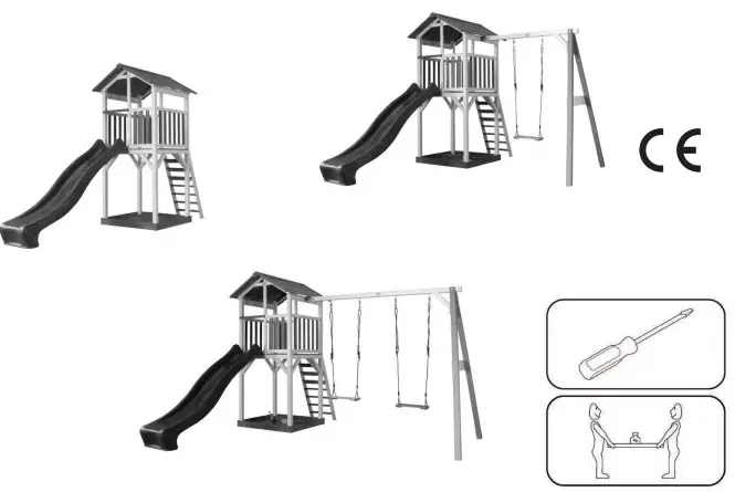 axi Beach Tower Basic Climbing Tower