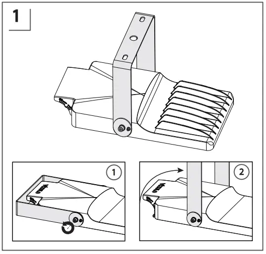 Flood console adjustment