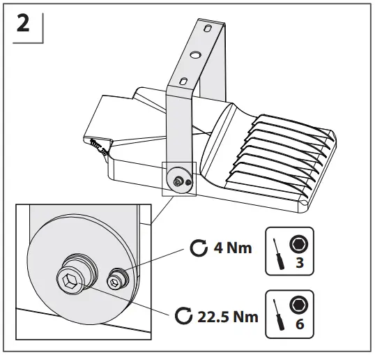 Flood console adjustment