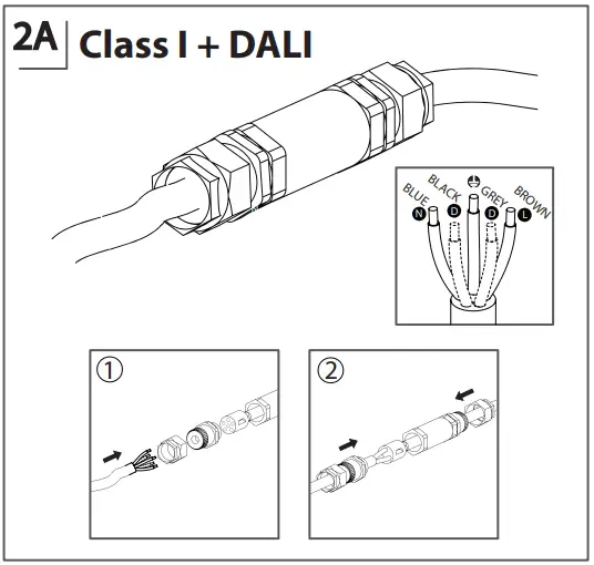 Conguration with terminal block