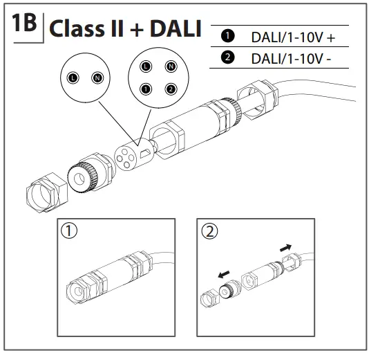 Conguration with terminal block