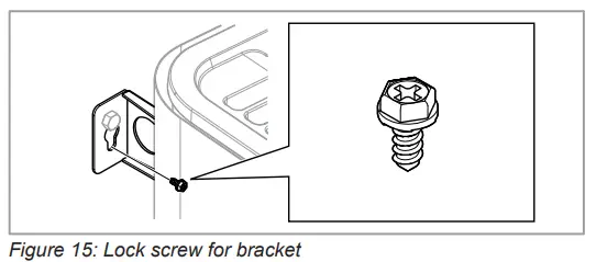 TYLO SENSE PLUS ELITE Sauna Heater - bracket 1