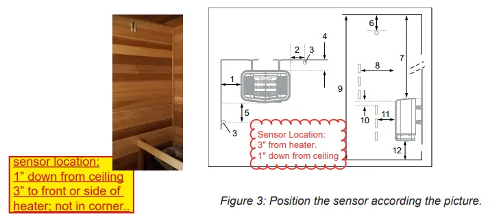 TYLO SENSE PLUS ELITE Sauna Heater - fig3