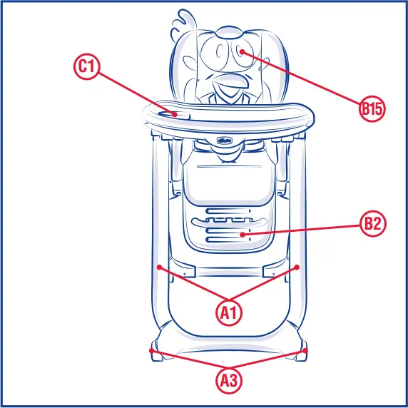 chicco Polly 2 Start - Features 1