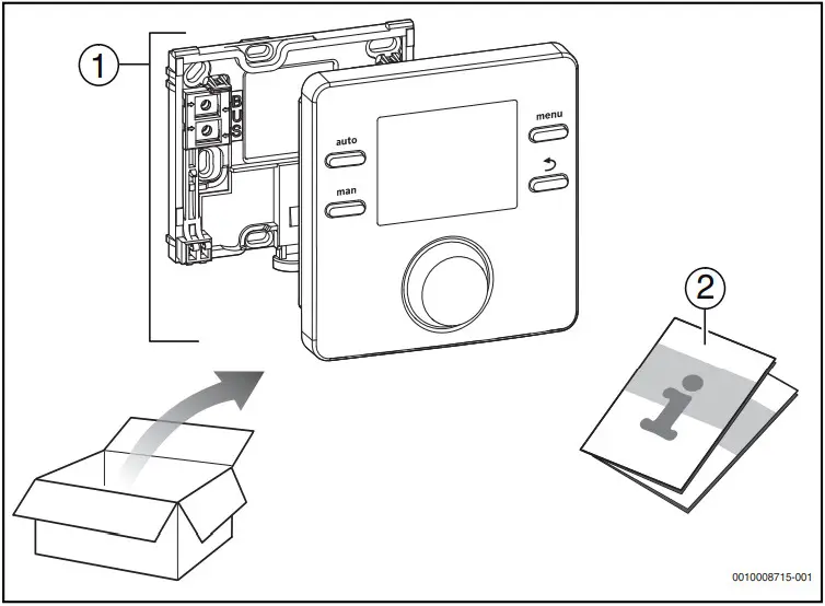 BOSCH CR50 Thermostat Controller - fig 2