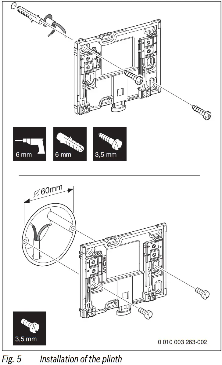BOSCH CR50 Thermostat Controller - fig 5
