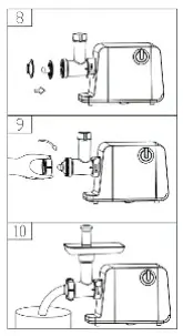 Steba MG 3000 PRO Meat Grinder - FIG 4