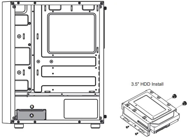 Spectra-CSAZ-280B-Black-ATX-Mid-Tower-Gaming-Case-fig- (4)