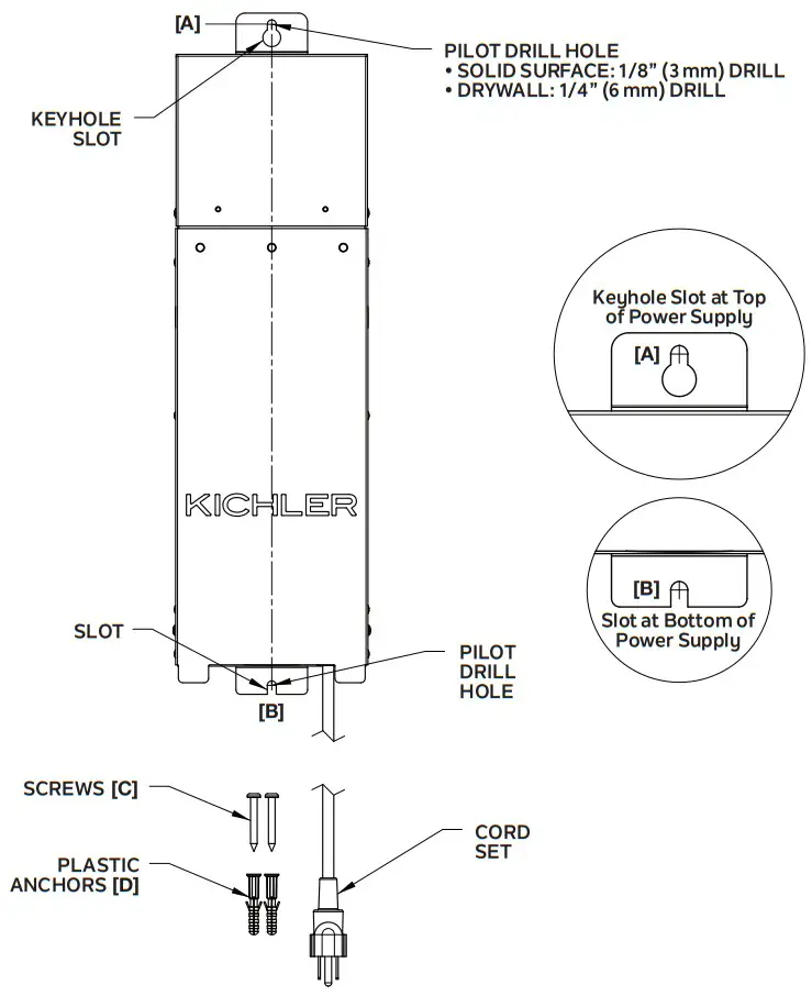 KICHLER 15PR100SS Pro 100W Transformer Stainless Steel