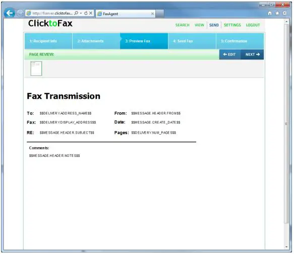 ClicktoFax Service Usage-FIG10