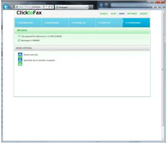 ClicktoFax Service Usage-FIG12