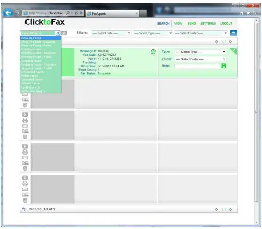 ClicktoFax Service Usage-FIG13