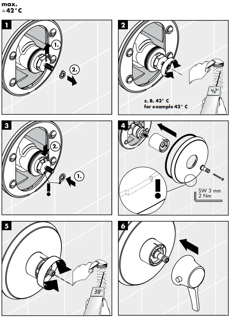 hansgrohe 15752000 Metris Classic, Talis Classic - fig 3