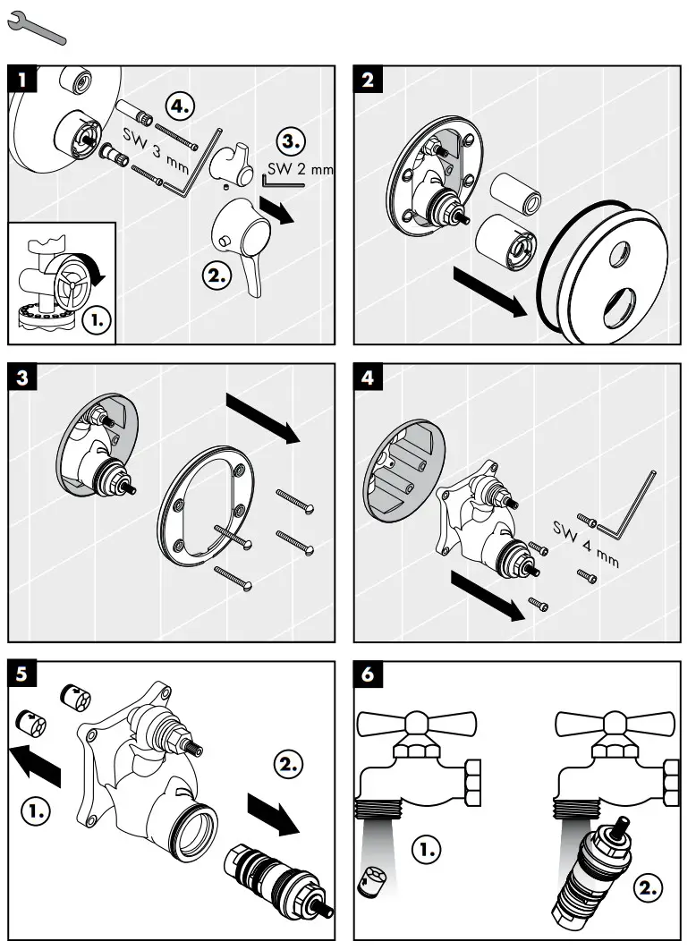 hansgrohe 15752000 Metris Classic, Talis Classic - fig 5