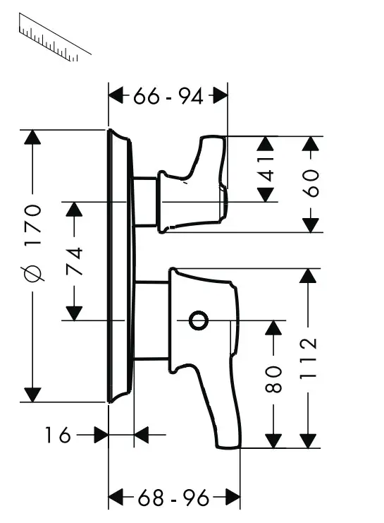 hansgrohe 15752000 Metris Classic, Talis Classic - fig 7
