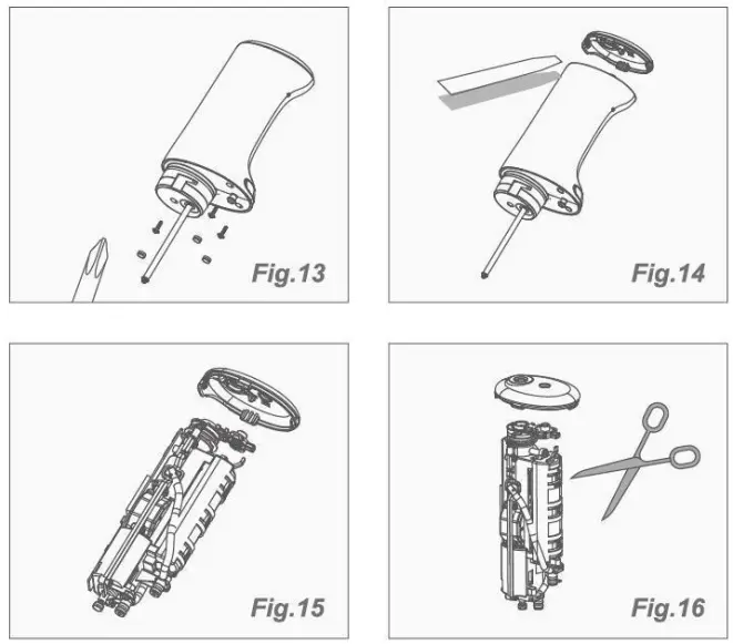 COSLUS F5029A Water Dental Flosser Teeth Pick - Battery