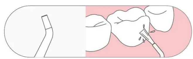 COSLUS F5029A Water Dental Flosser Teeth Pick - Nozzle 1